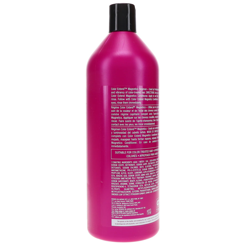 Redken Color Extend Magnetics Shampoo 33.8 oz - Hair Color Protection