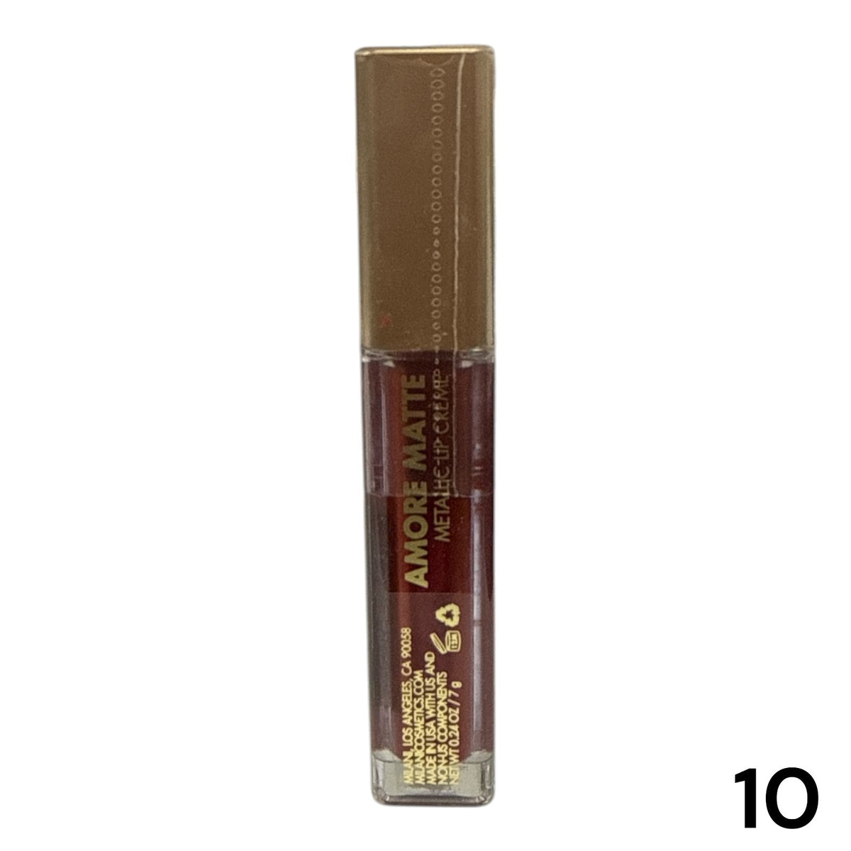 Milani Amore Matte Metallic Lip Creme - You Pick Shade (0.24oz / 7g) Lip Color
