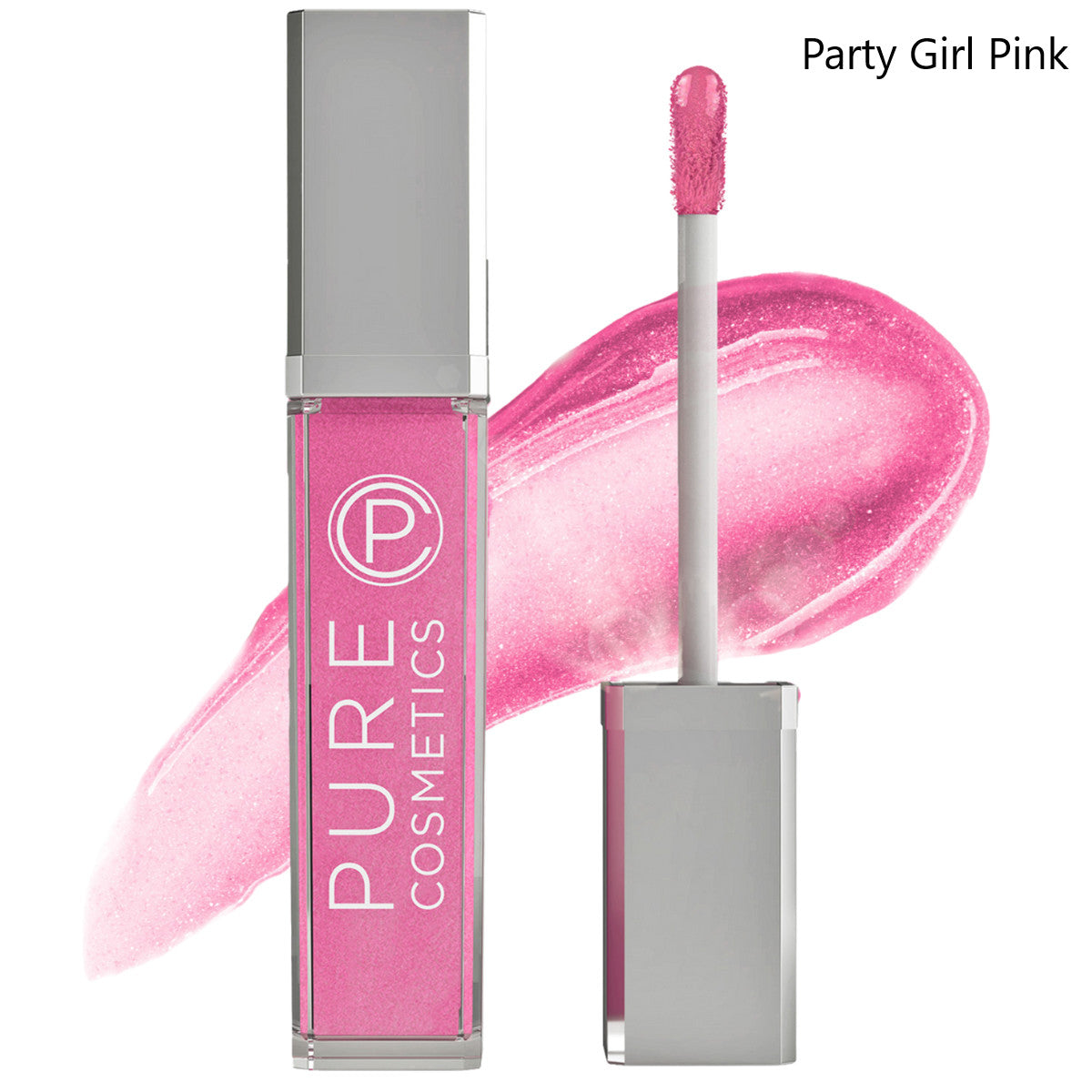 Light Up Lip Gloss with LED Applicator - Hydrating Shine & Mirror