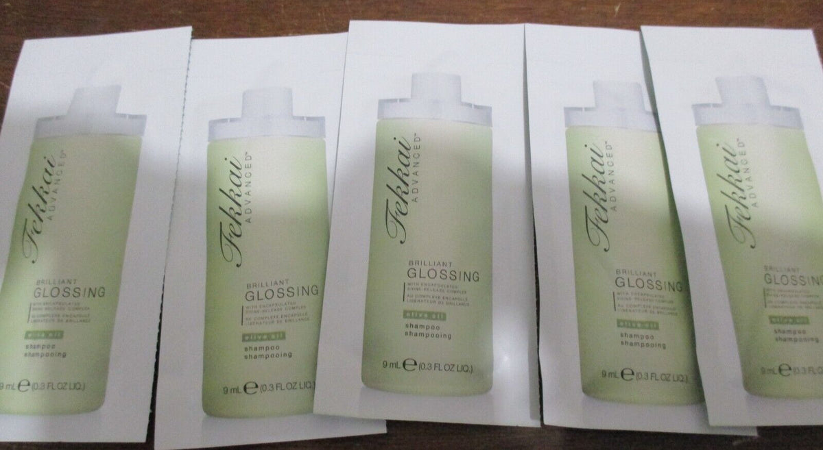 10-Pack Fekkai Advanced Brilliant Glossing Shampoo Samples - 0.3 oz