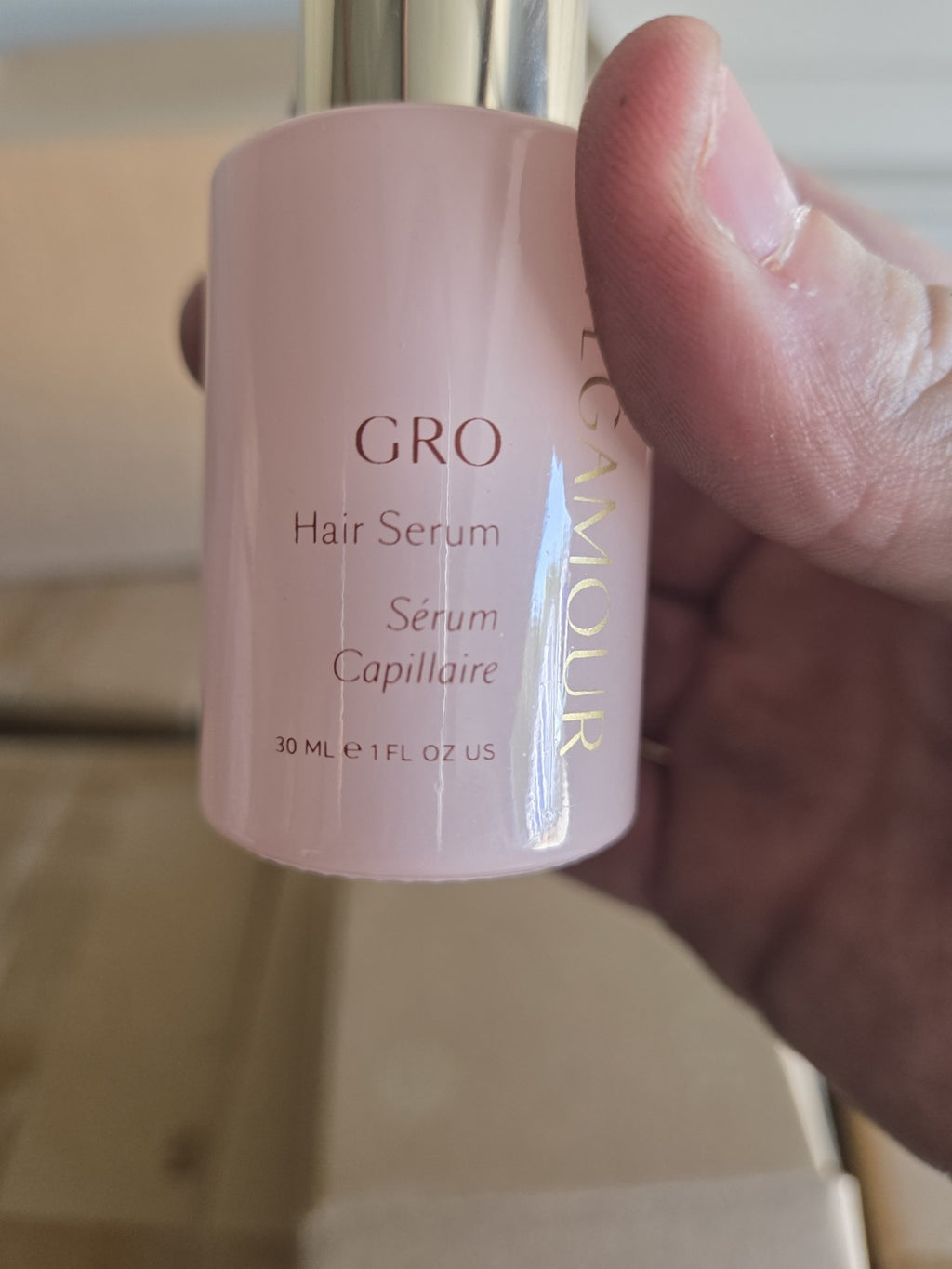 Vegamour Gro Hair Serum - Sealed 30ml Nourishing Hair Treatment
