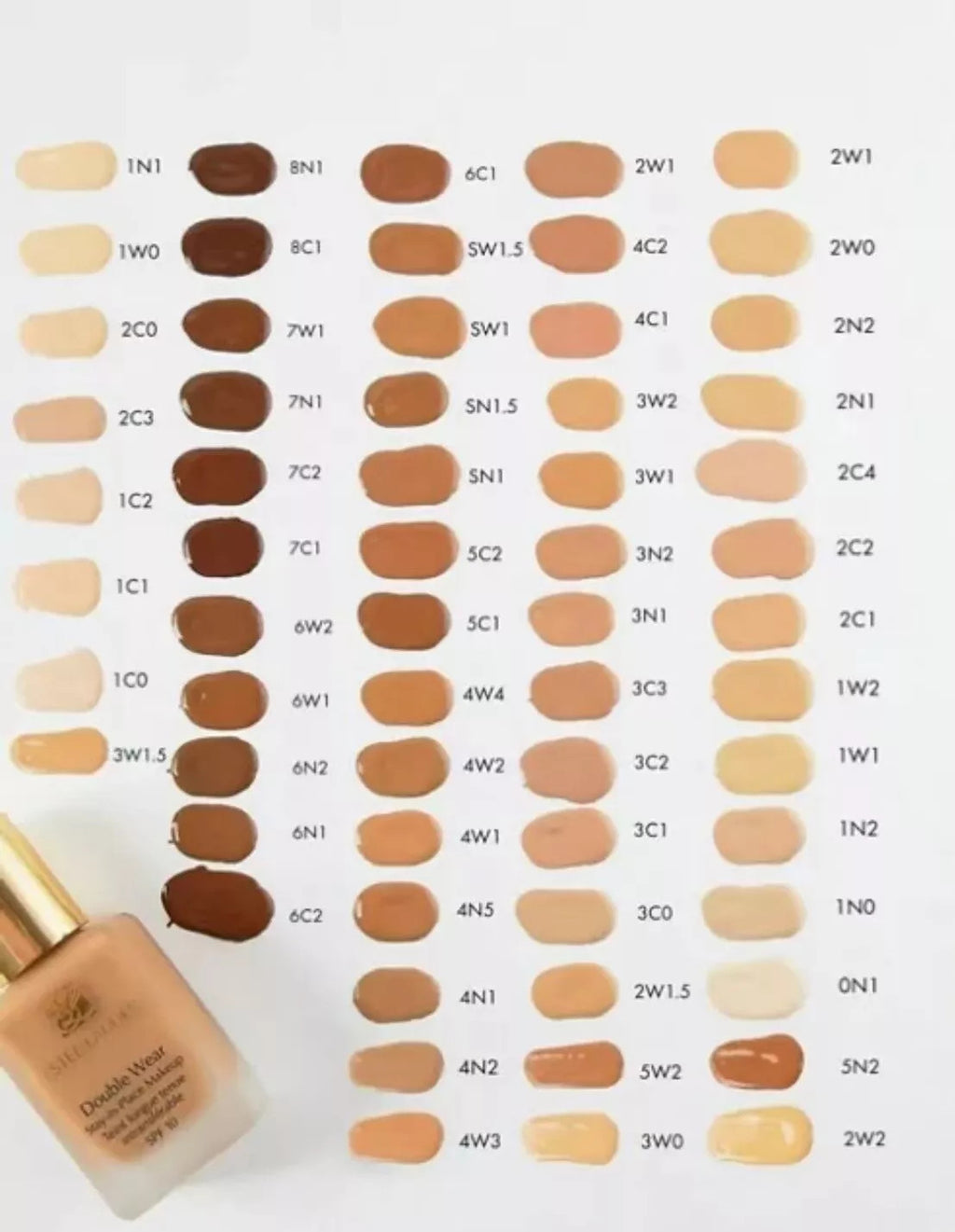 Long-Wear Liquid Foundation with 55+ Shades - Matte Finish, Oil Control