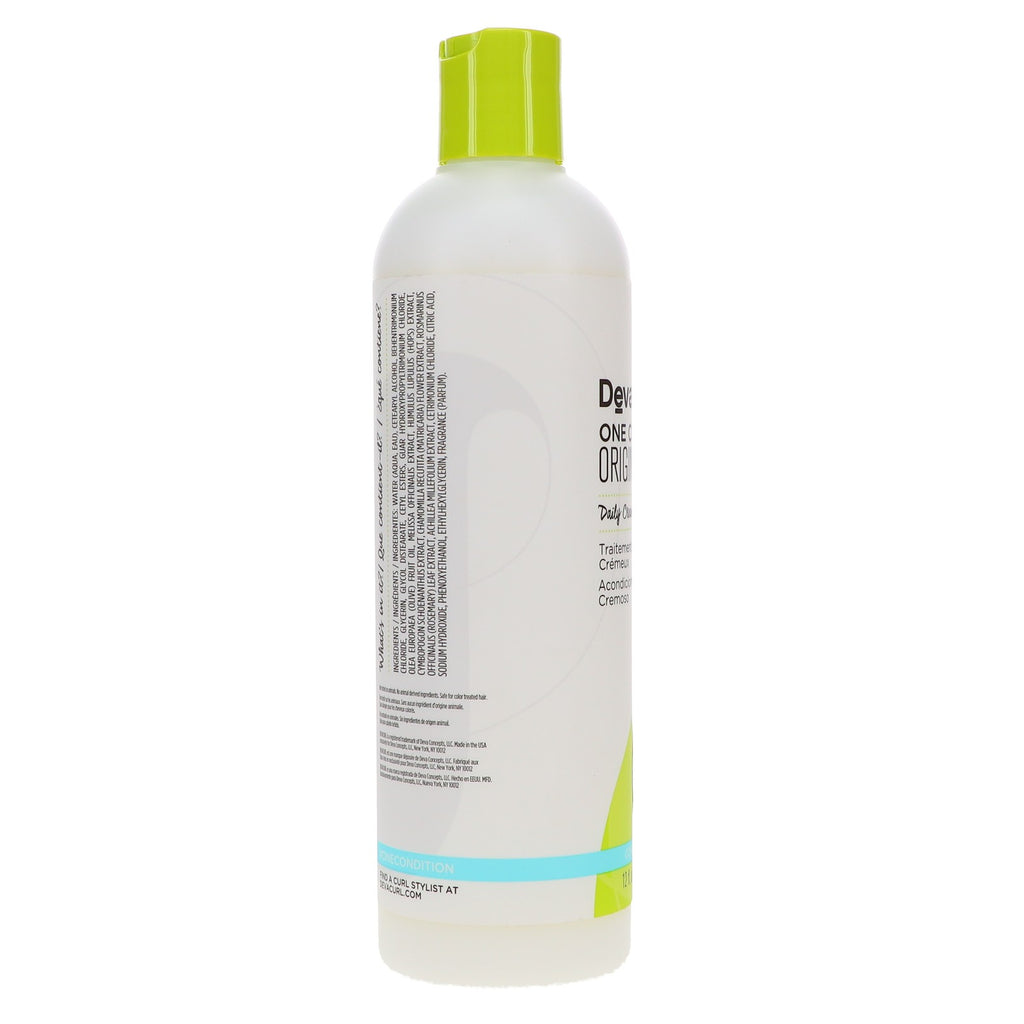 DevaCurl One Condition Original Daily Cream Conditioner 12 oz for Curly Hair