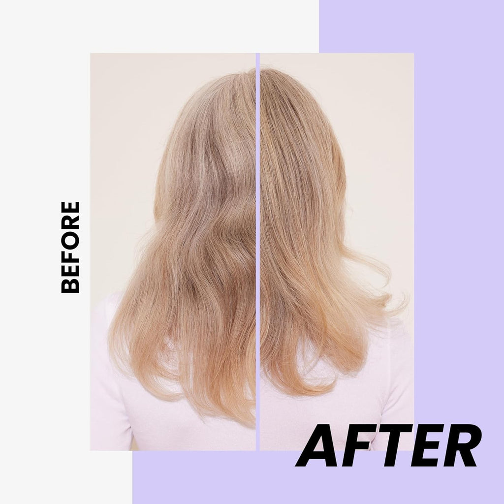 Violet Shampoo for Blonde & Gray Hair - Eliminates Brassy Tones, Enhances Vibrancy, 10.1 oz