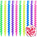 Spiral Hair Perm Rods Set – 100 Durable Plastic Curling Rods for Salon & Home Use