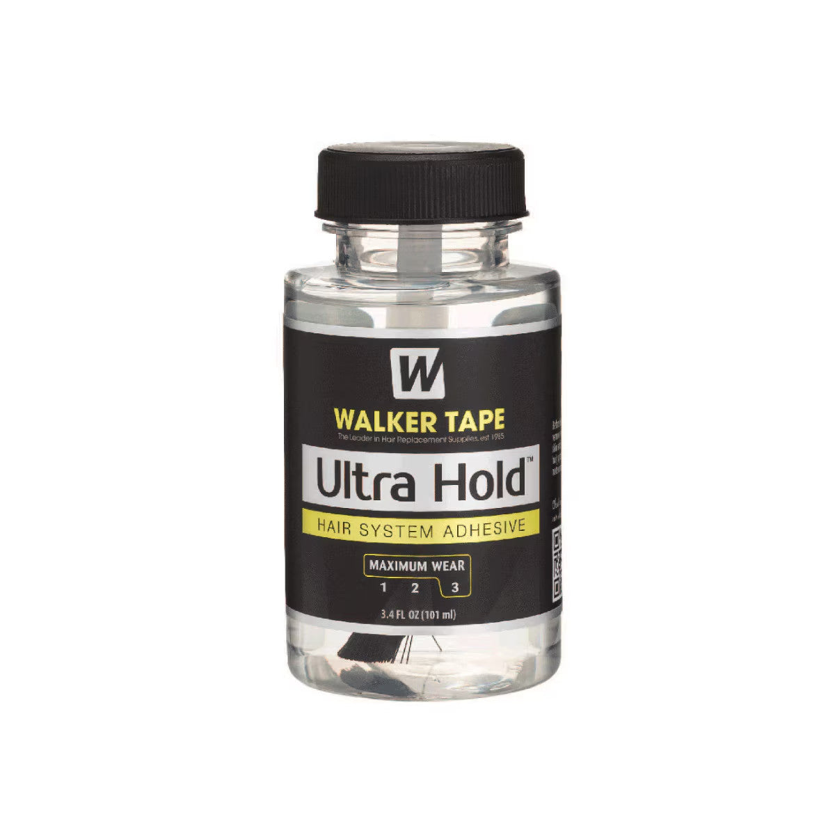 Walker Ultra Hold Liquid Adhesive 3.4 fl oz - Waterproof, Long-Lasting Hair System Glue 2-Pack