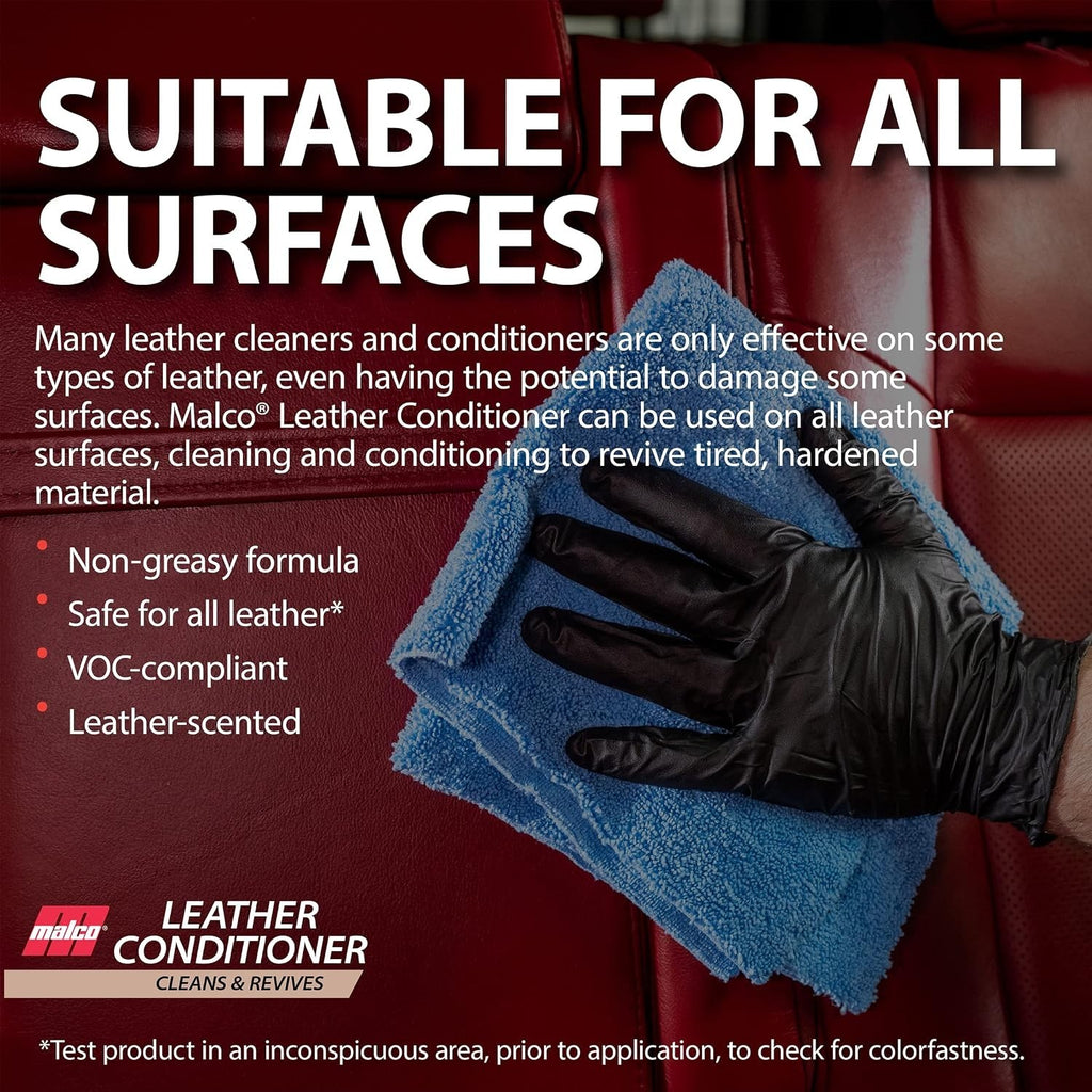 Leather Conditioner for Automotive Interiors 32 Oz UV Protection - Restores & Protects