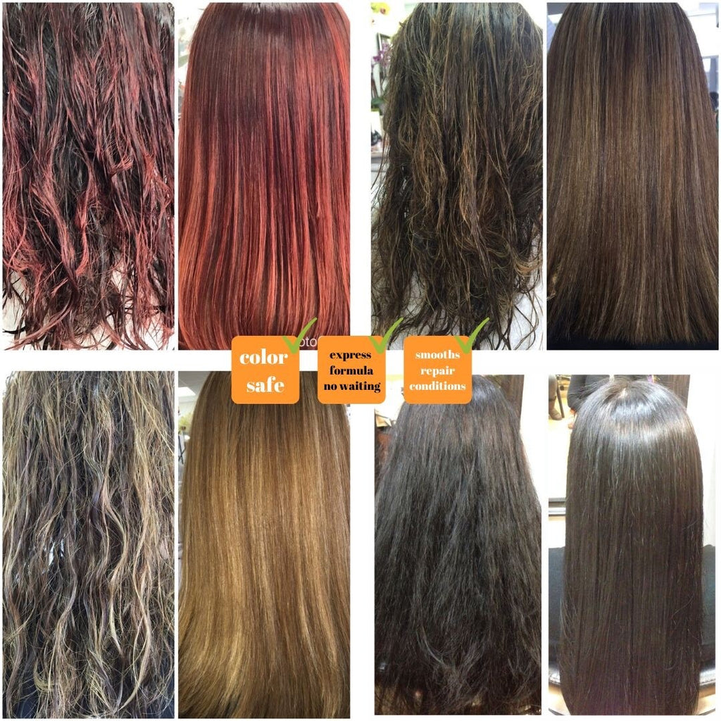 Brazilian Keratin Hair Smoothing Treatment Kit 8fl.oz 240ml - All Hair Types