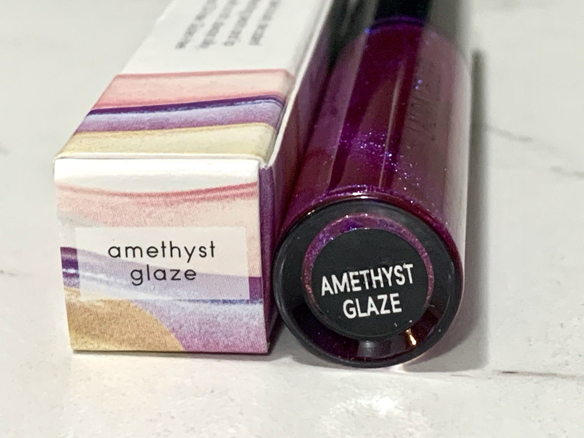 Lip Gloss Set 2 x Laura Geller Color Luster Amethyst Glaze – Discontinued