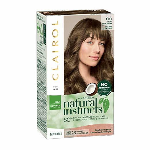 Natural Instincts Light Cool Brown Non-Permanent Hair Color Kit - 6 Pack
