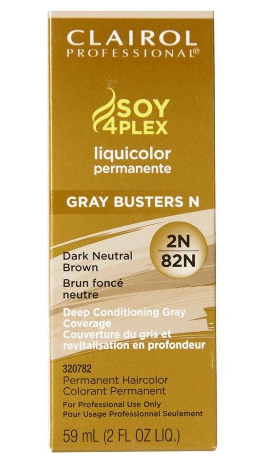 Permanent Hair Color Kit - Dark Neutral Brown 2 fl oz | 12 Pack