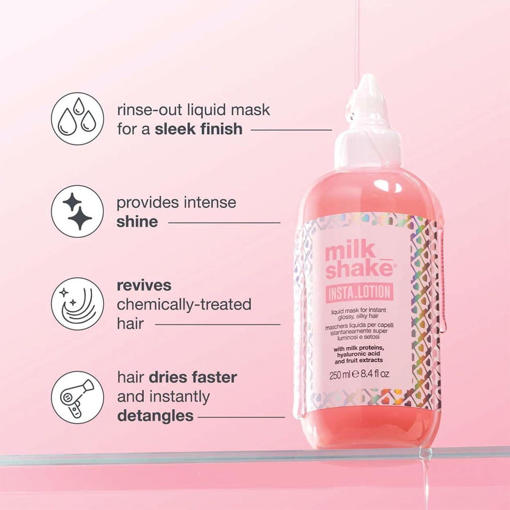 Milkshake Insta.Lotion Liquid Hair Mask 8.4 oz - Shine & Hydration Treatment