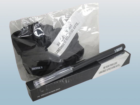 Concealer Blending Brush Set - IL MAKIAGE #140 + Free White Scrunchie