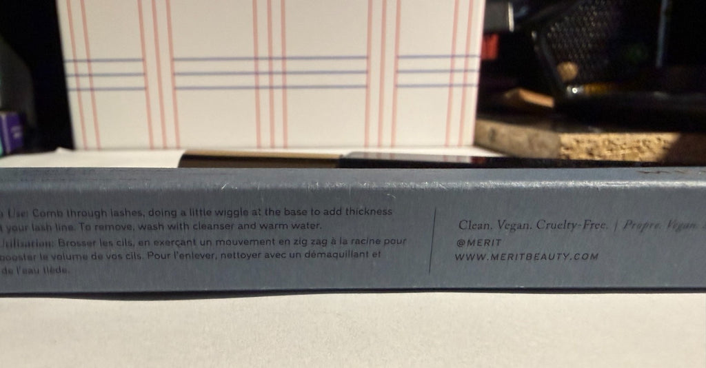 Merit Clean Lash Lengthening Mascara - Perfect Black 0.25 oz