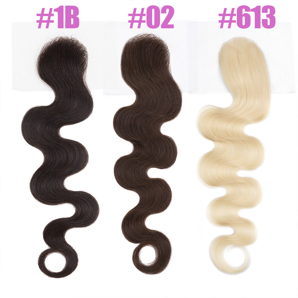Full Lace Hair Cover-up Tape Patches for Hair Loss & Alopecia, Human Hair