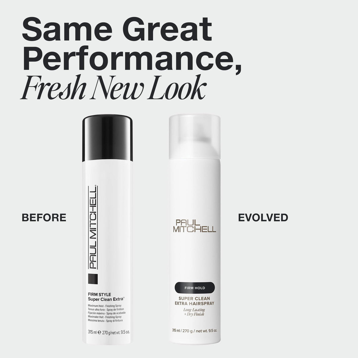 Strong Hold Hairspray with Quick-Dry Finish - Long-Lasting, Humidity Resistant