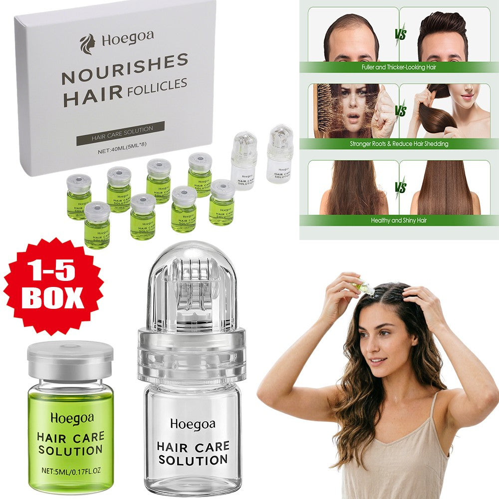 Microneedle Hair Regrowth System for Thicker Hair - Advanced Treatment Kit