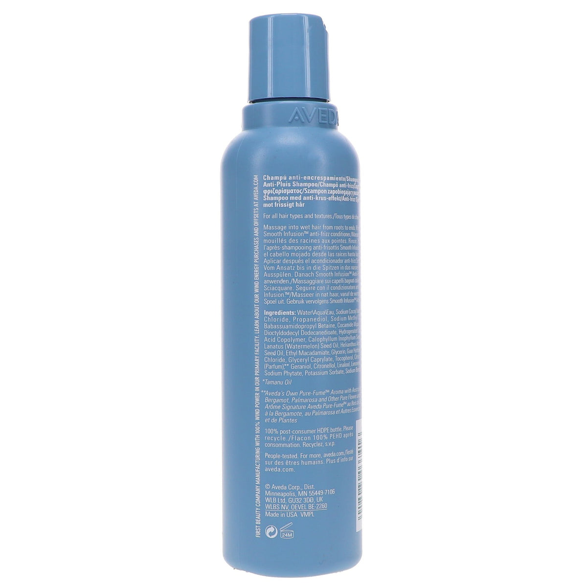 Anti-Frizz Shampoo for Hair Smoothing & Humidity Control - 6.7 oz