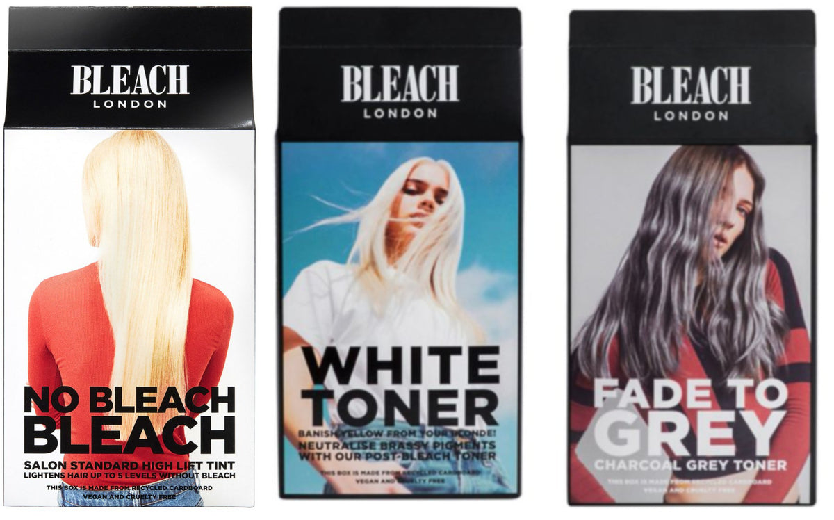 Hair Bleach Kit with Toner & Repair Mask - Choose Variants