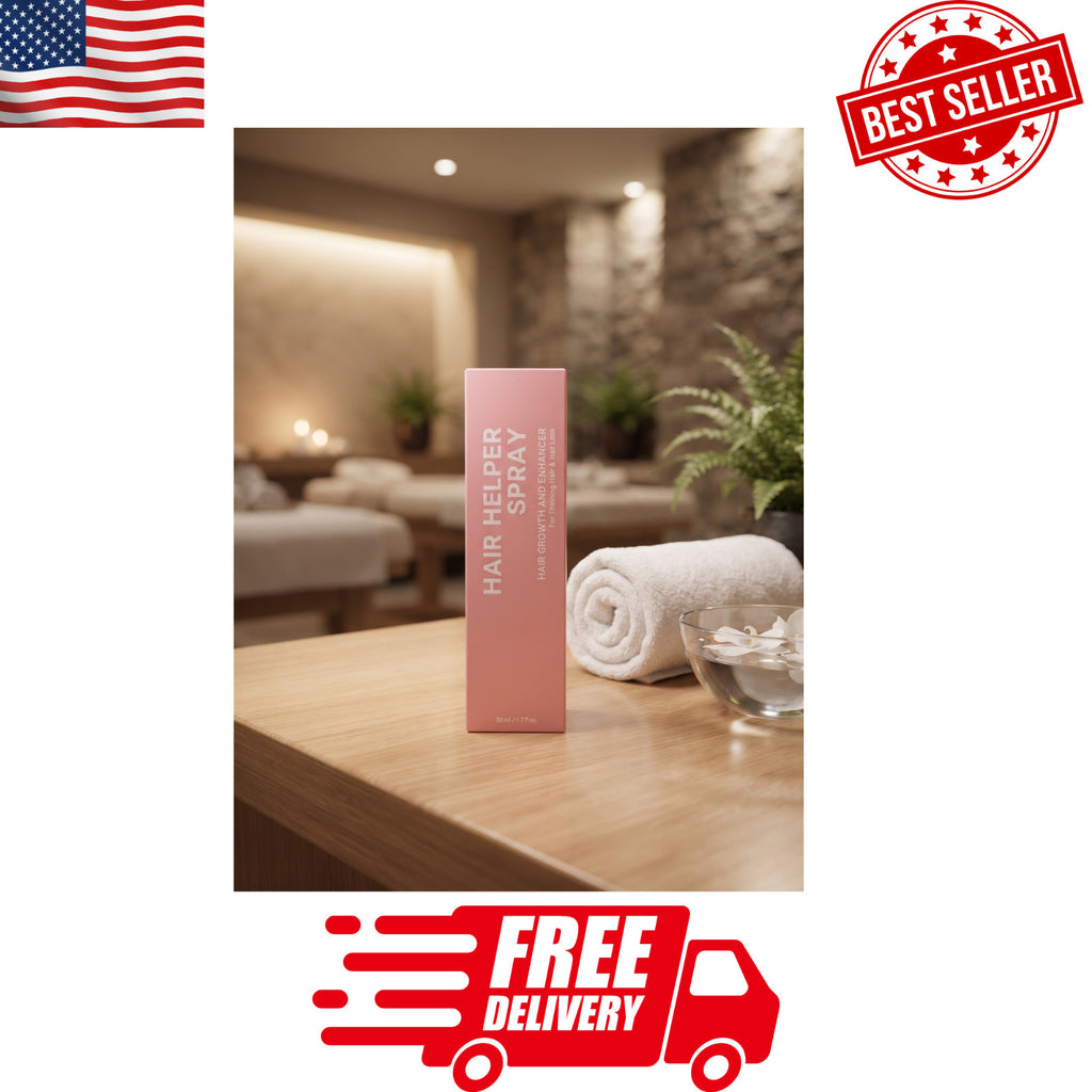 Hair Growth Serum and Volumizing Spray - 1.7oz, Pack of 2, Lightweight & Non-Oily
