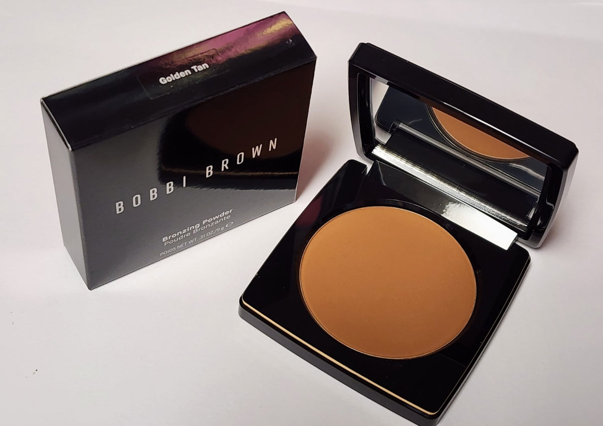 Bronzer Powder in Golden Tan 0.31 oz Full Size - Bobbi Brown