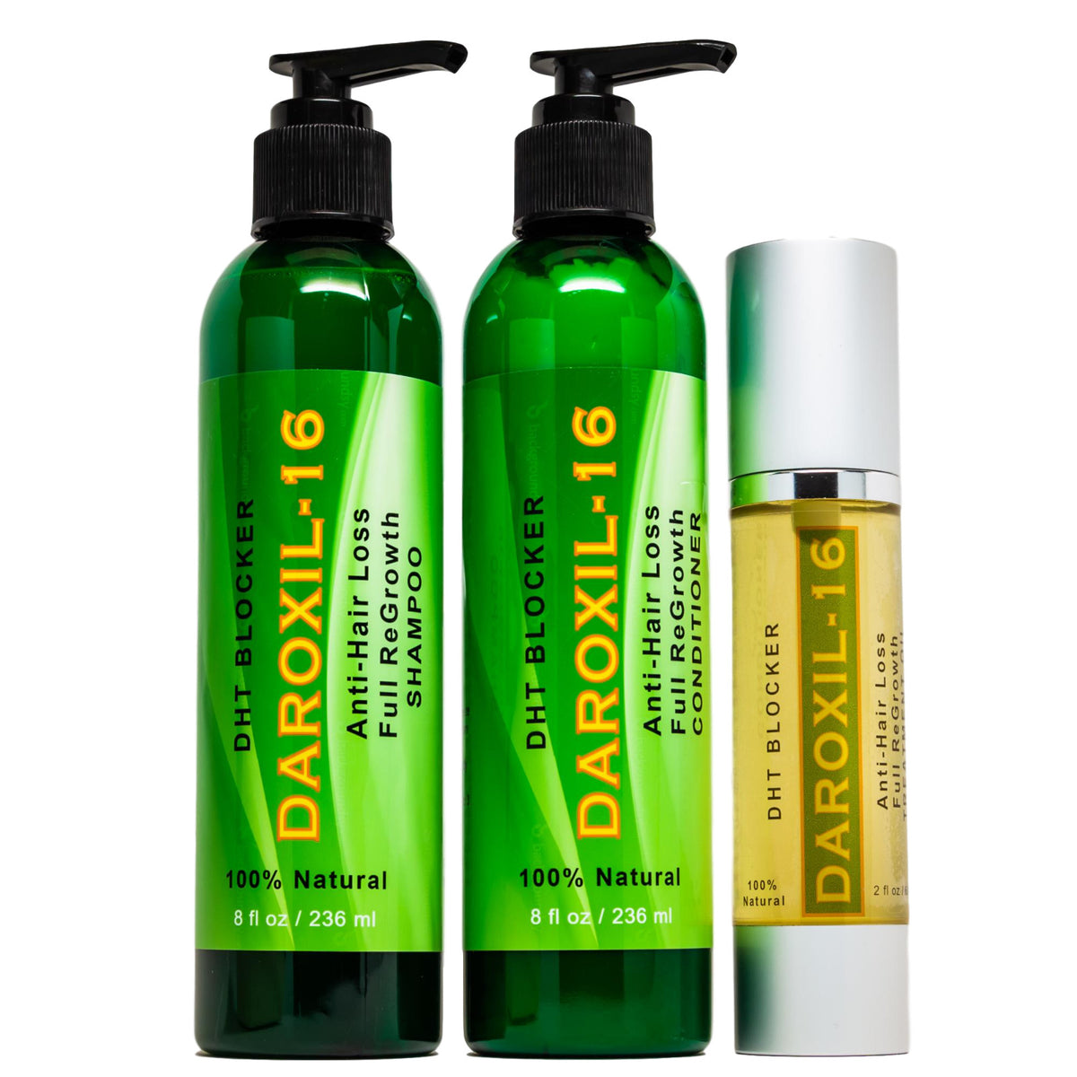 Hair Loss Treatment Kit for Men & Women | Organic DHT Blocker & Regrowth Support