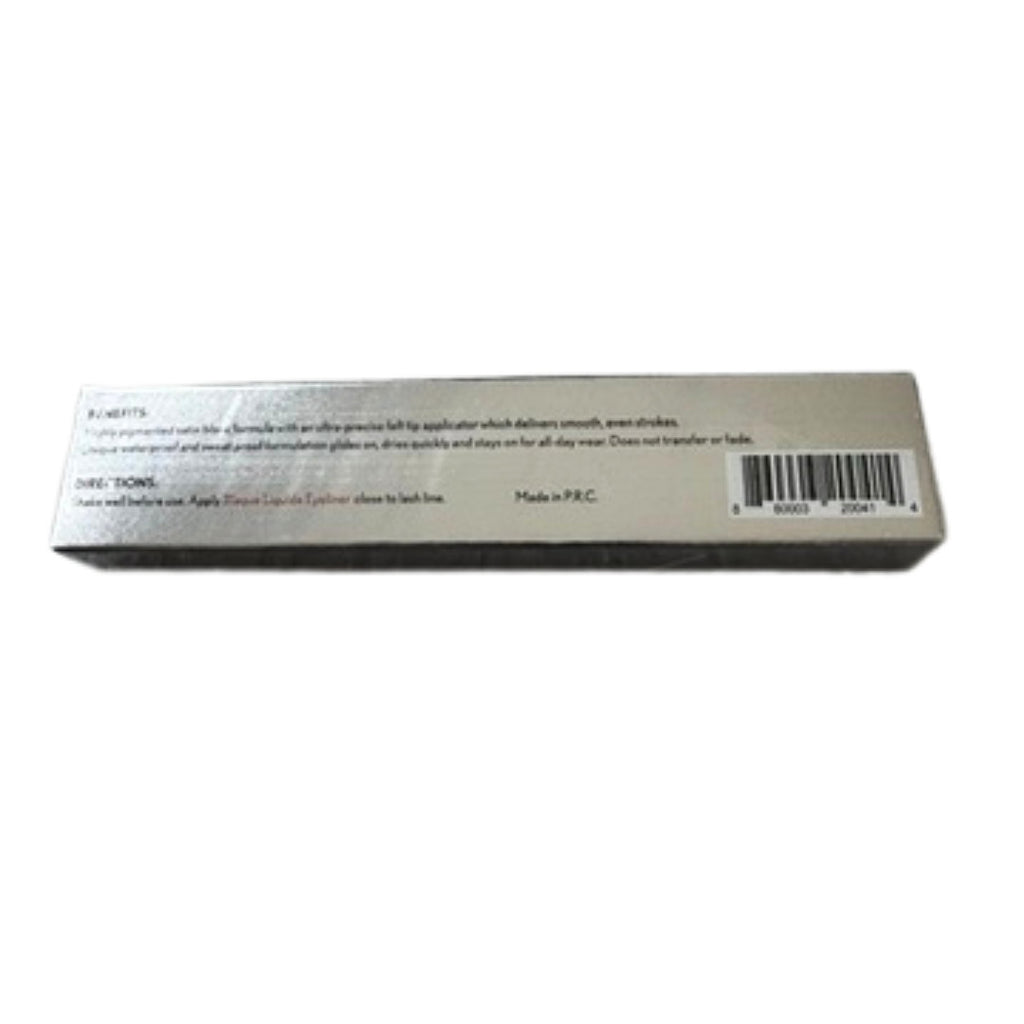 UZO Blaque Liquid Eyeliner Waterproof Satin Black 0.35 oz x2