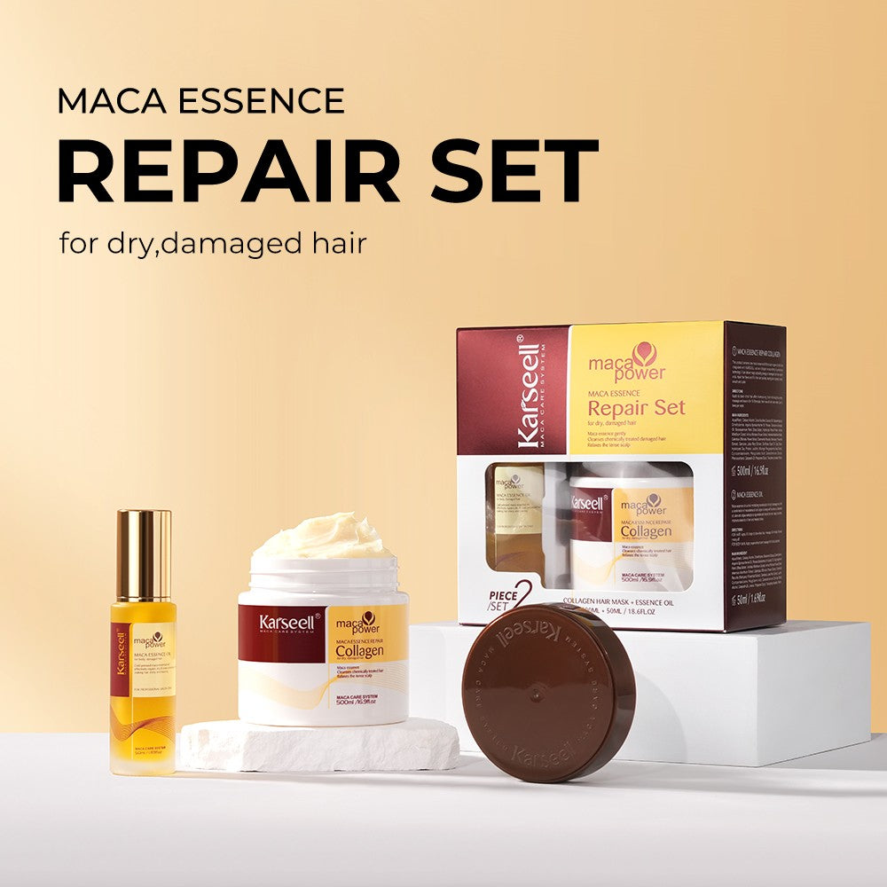 Karseell Argan Oil Hair Care Set - Shampoo, Conditioner, Hair Mask & Hair Oil