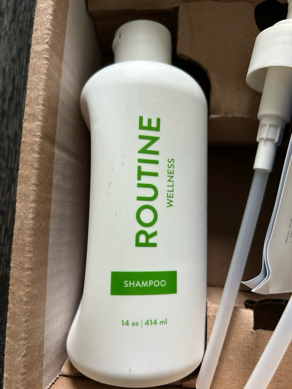 Cucumber Shampoo & Conditioner Set with Pumps - 14 oz - Routine Wellness