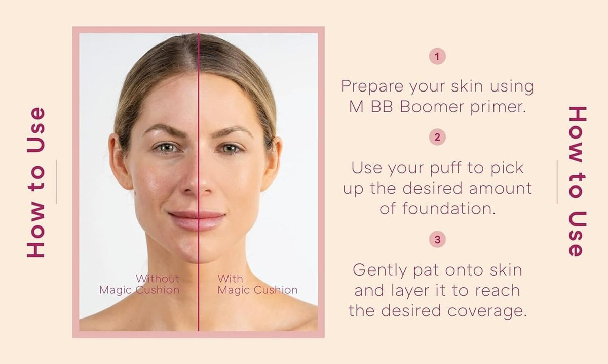 Missha Magic Cushion Foundation SPF50 with Flawless Coverage & Dewy Finish
