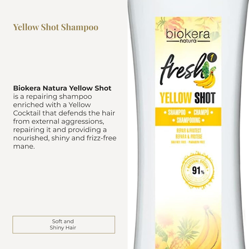 Vegan Repair Shampoo for Damaged Hair - 300ml, Sulfate & Paraben-Free