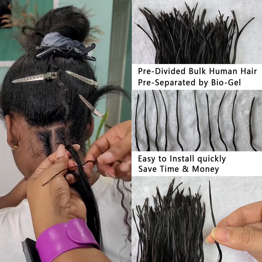 Human Hair Extensions 20 Inch Deep Wave Double Drawn Virgin Brazilian Hair