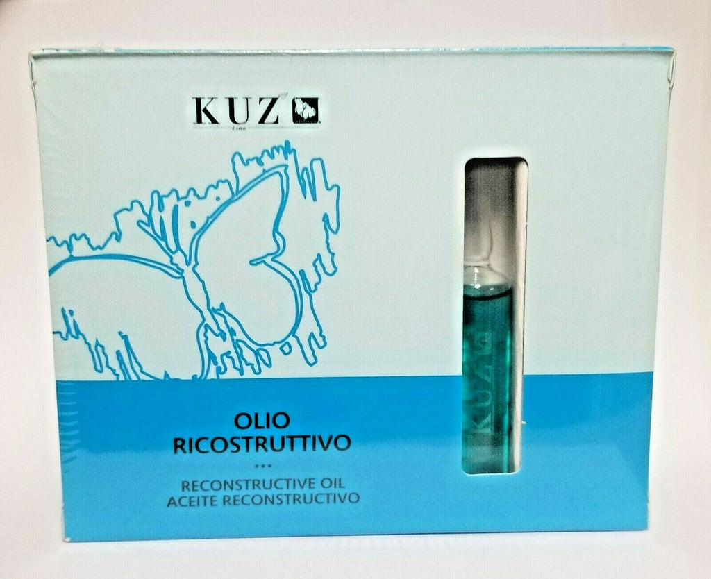Reconstructive Oil - Original Formula, 12 Vials x 15ml for Hair & Skin Repair