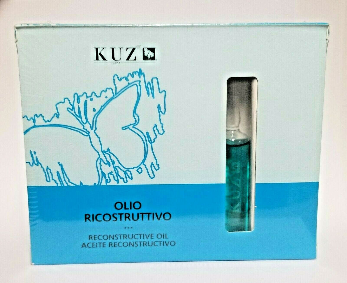 Reconstructive Oil - Original Formula, 12 Vials x 15ml for Hair & Skin Repair