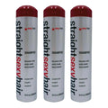 3 Pack Straight Hair Shampoo for Relaxing Curls & Shine - 10 oz