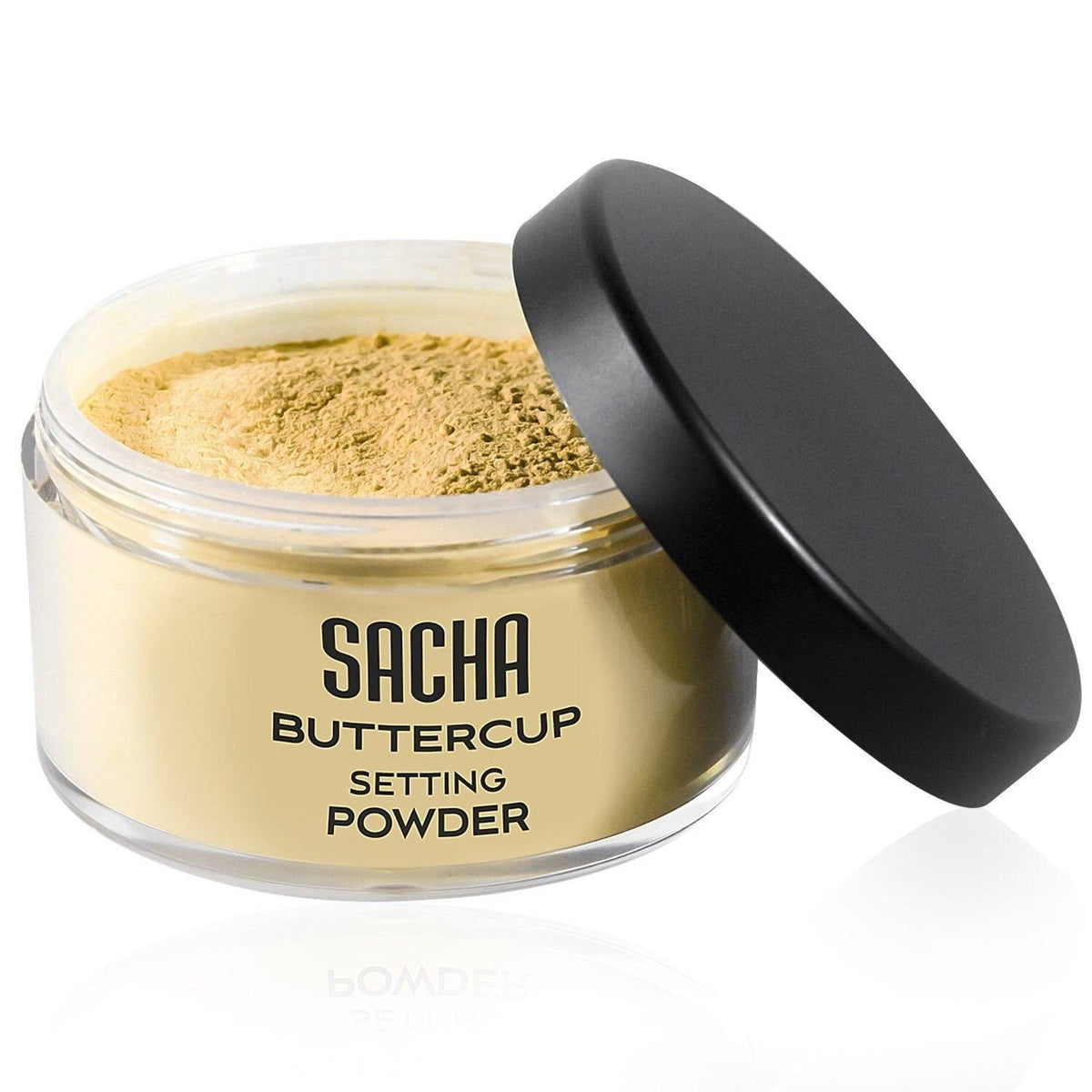 Sacha Buttercup Setting Powder - Blurs Fine Lines & Pores, No Ashy Flashback