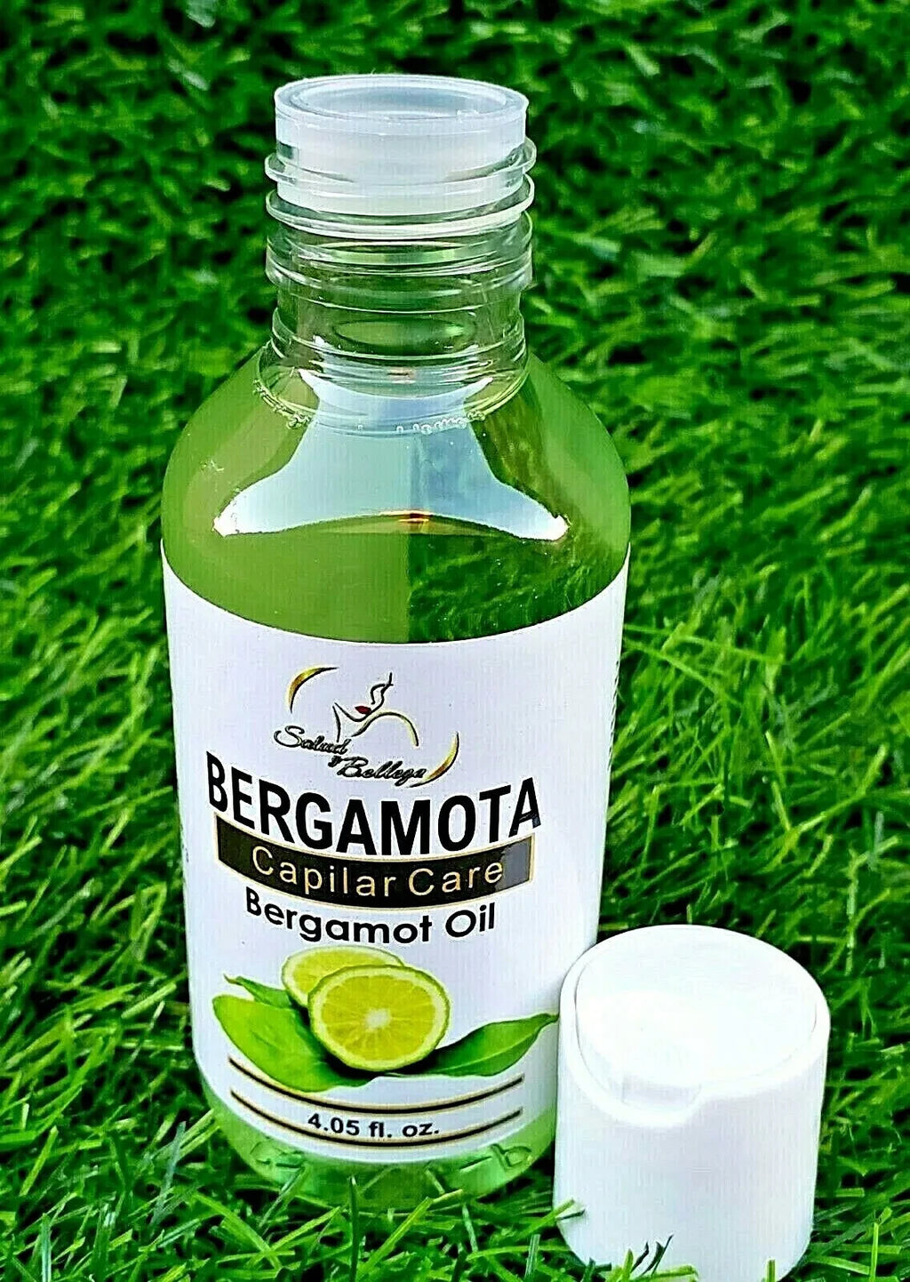 Natural Bergamot Hair Oil Set - 5 Pack 4.5 oz Pure Essential Oil for Hair Treatment