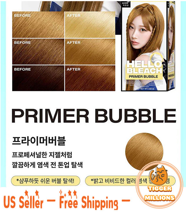 Hair Primer Foam Lightening & Brightening - ammonia-free & shine boost