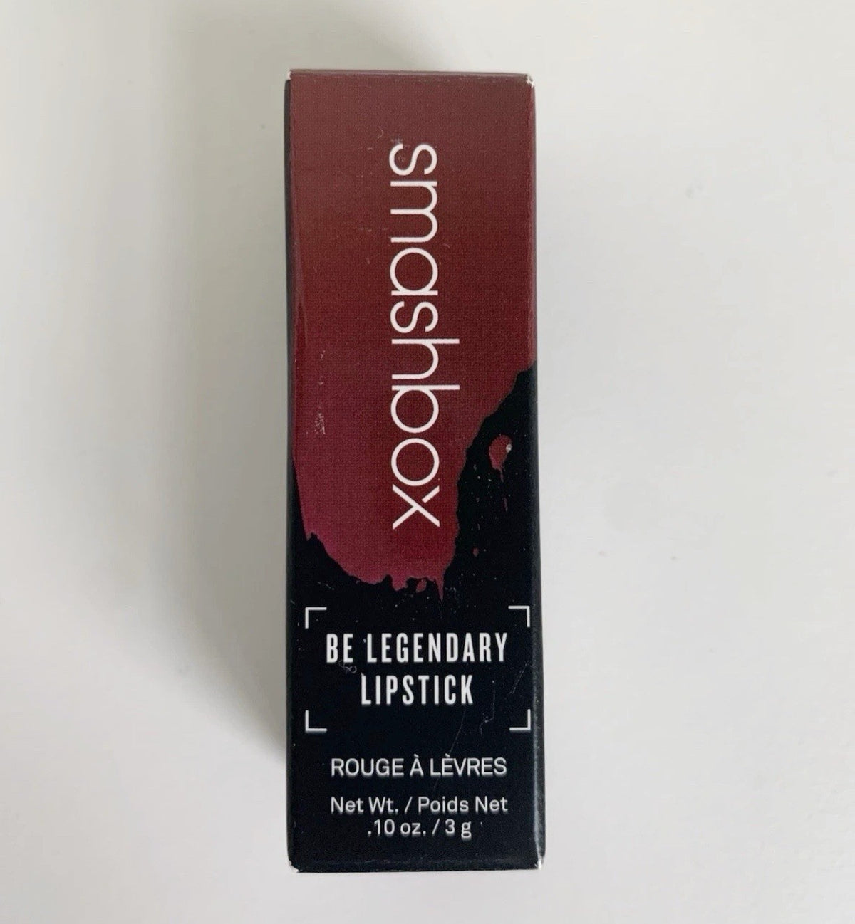 Be Legendary Lipstick Black Cherry by Smashbox – Full Size 0.10 oz, New