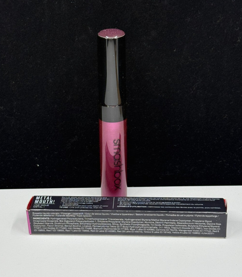 Liquid Lipstick - Smashbox Be Legendary Liquid Metal Foiled Brat 0.27 oz