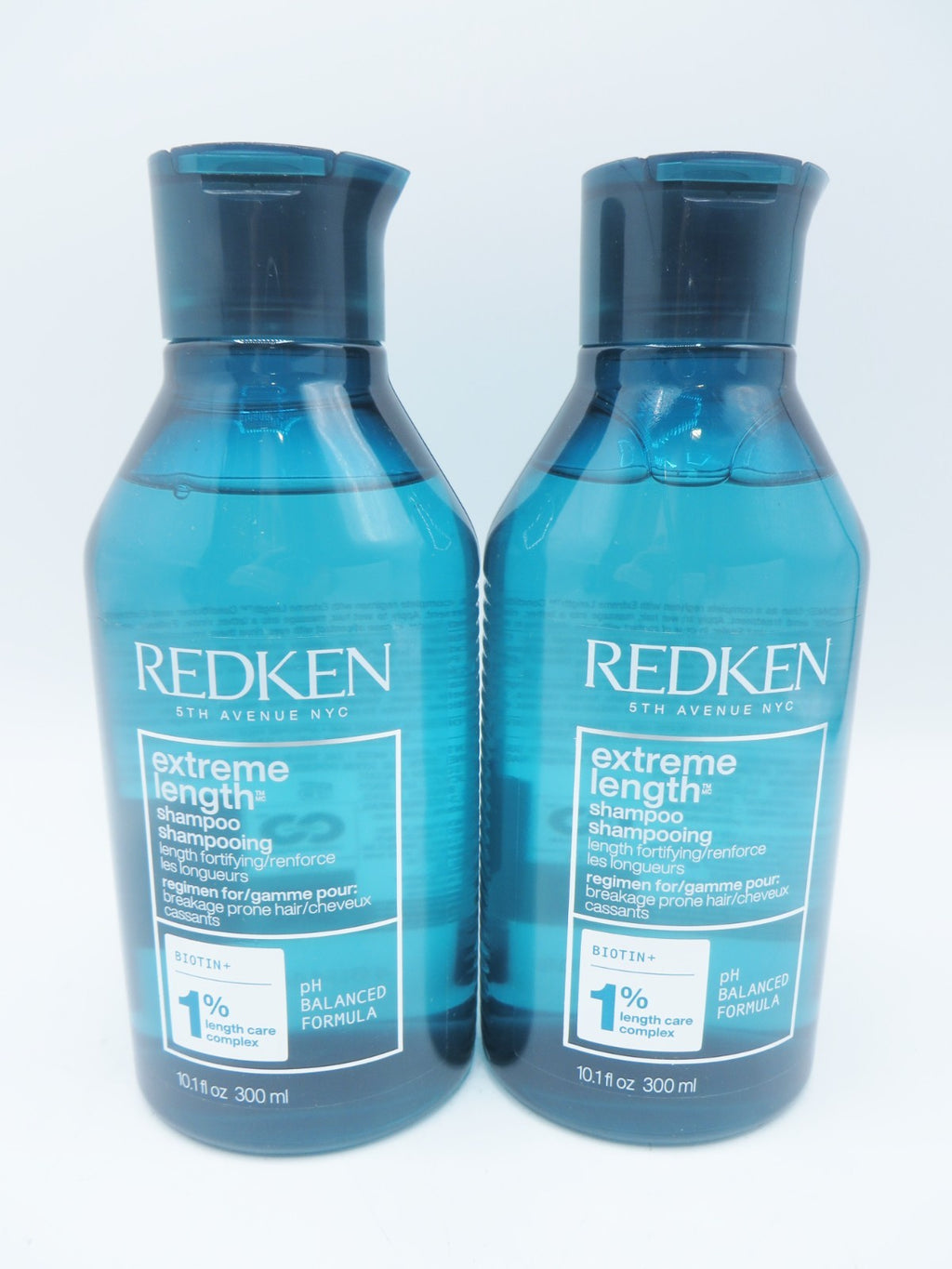 Redken Extreme Length Shampoo 10.1 oz - Fortifies Breakage-Prone Hair, Pack of 2