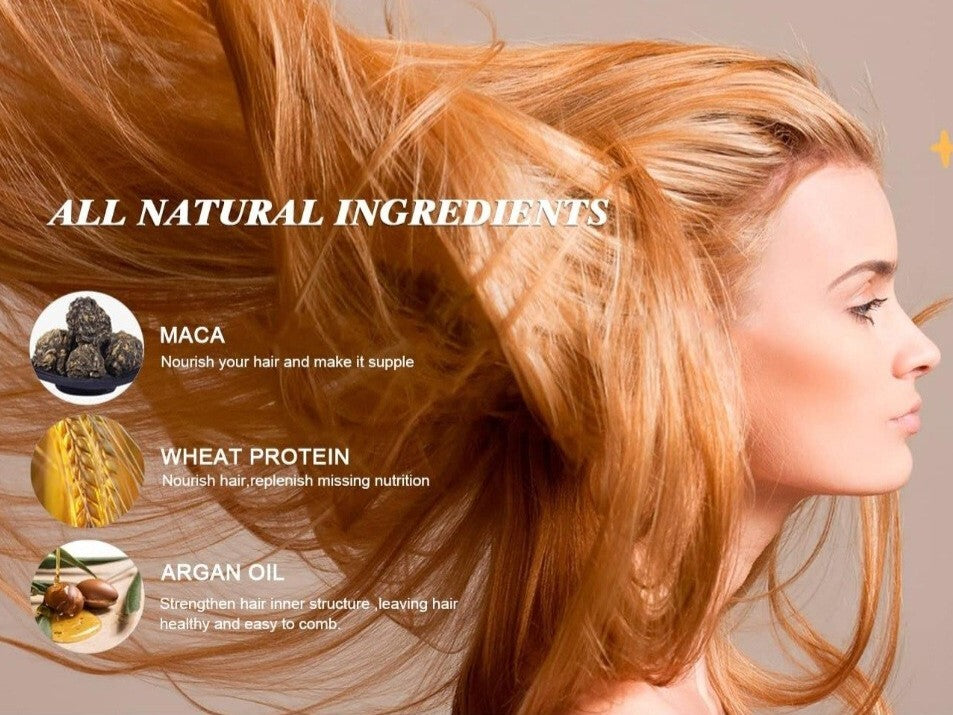 Dandruff Relief Shampoo & Conditioner Set for Dry Scalp with Hair Mask - Karseell