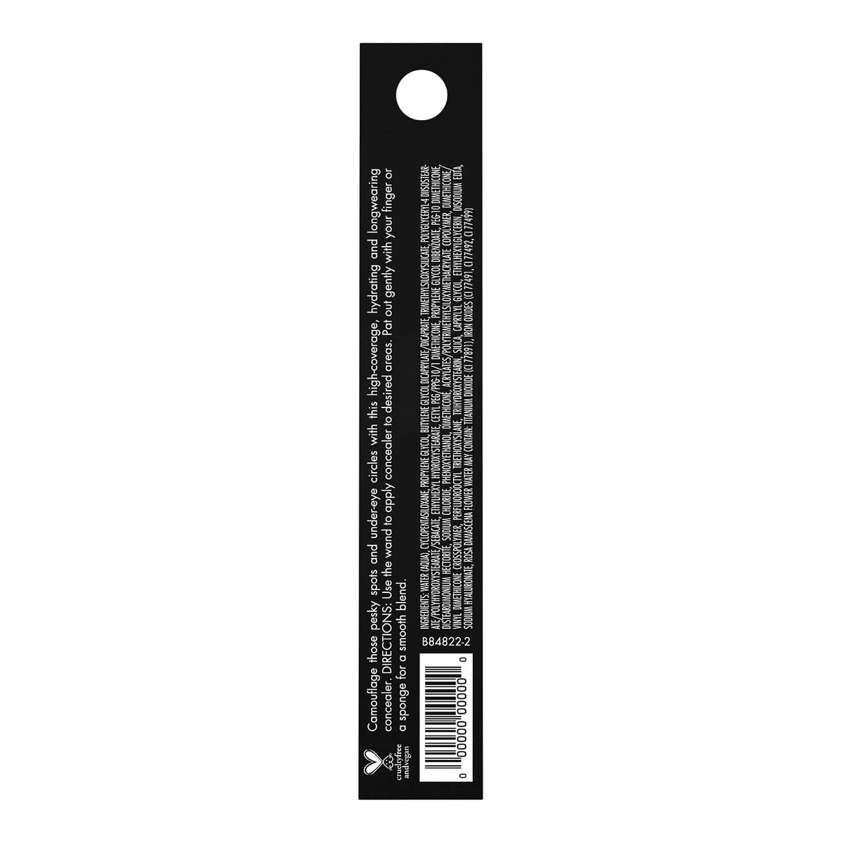 Hydrating Full Coverage Concealer Light Beige - Long-Lasting, Crease-Resistant