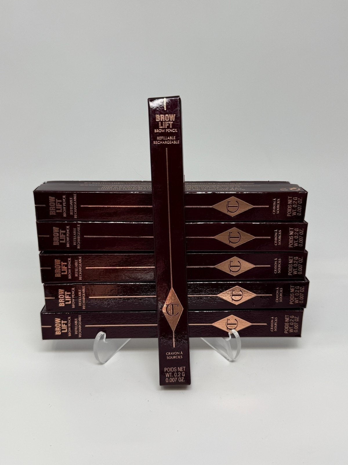 Luxury Brow Pencil with Spoolie - Define & Shape Brows in All Shades