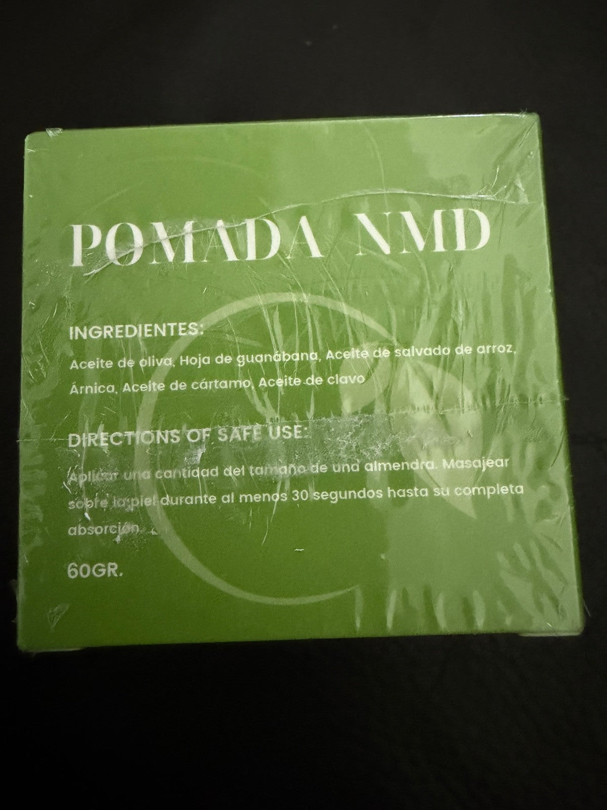 Herbal Pomada NMD Topical Cream 2.11 oz for Skin & Joint Relief – Sealed Box