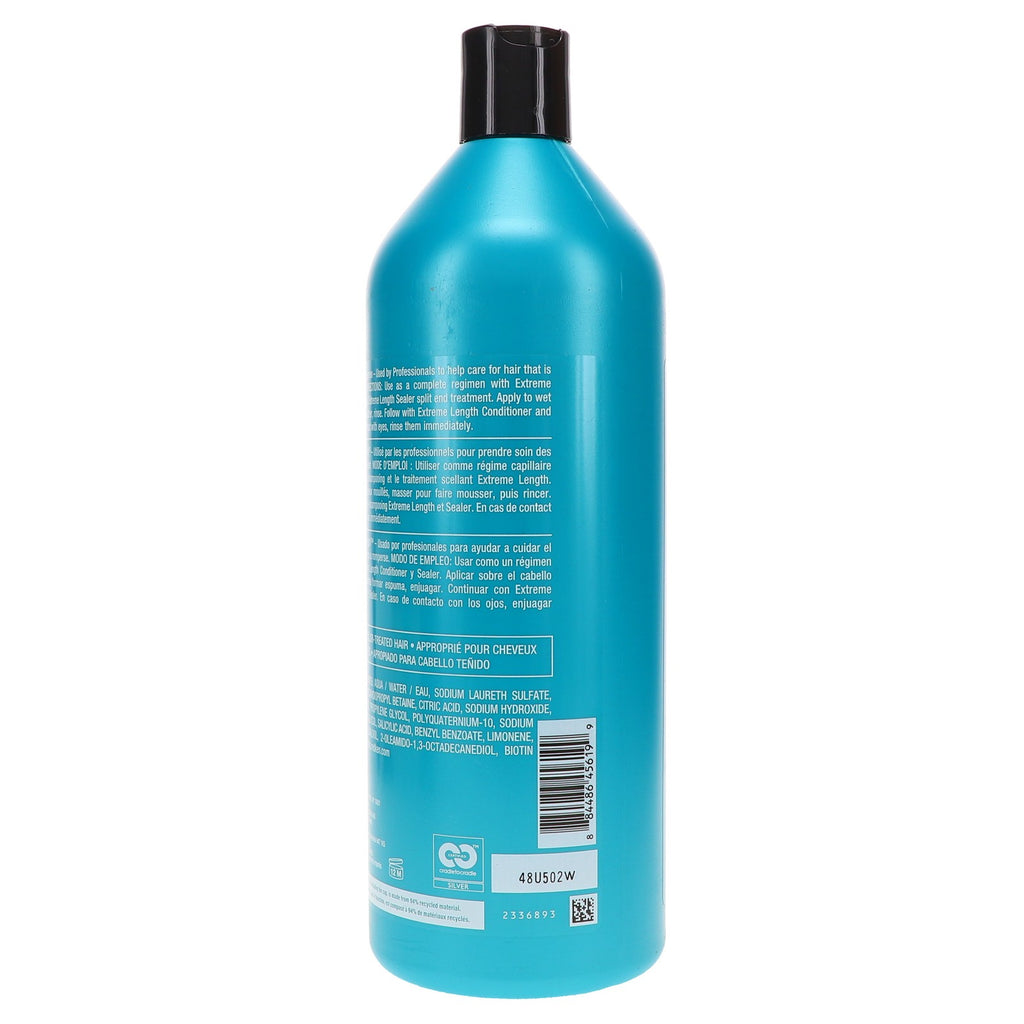 Redken Extreme Length Hair Shampoo 33.8 oz for Hair Growth & Damage Repair