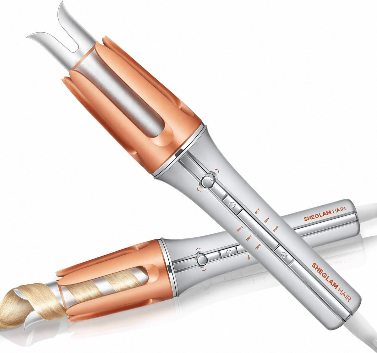 Automatic Curling Iron 1 Inch - Fast Heating, Travel-Friendly, Easy Curling