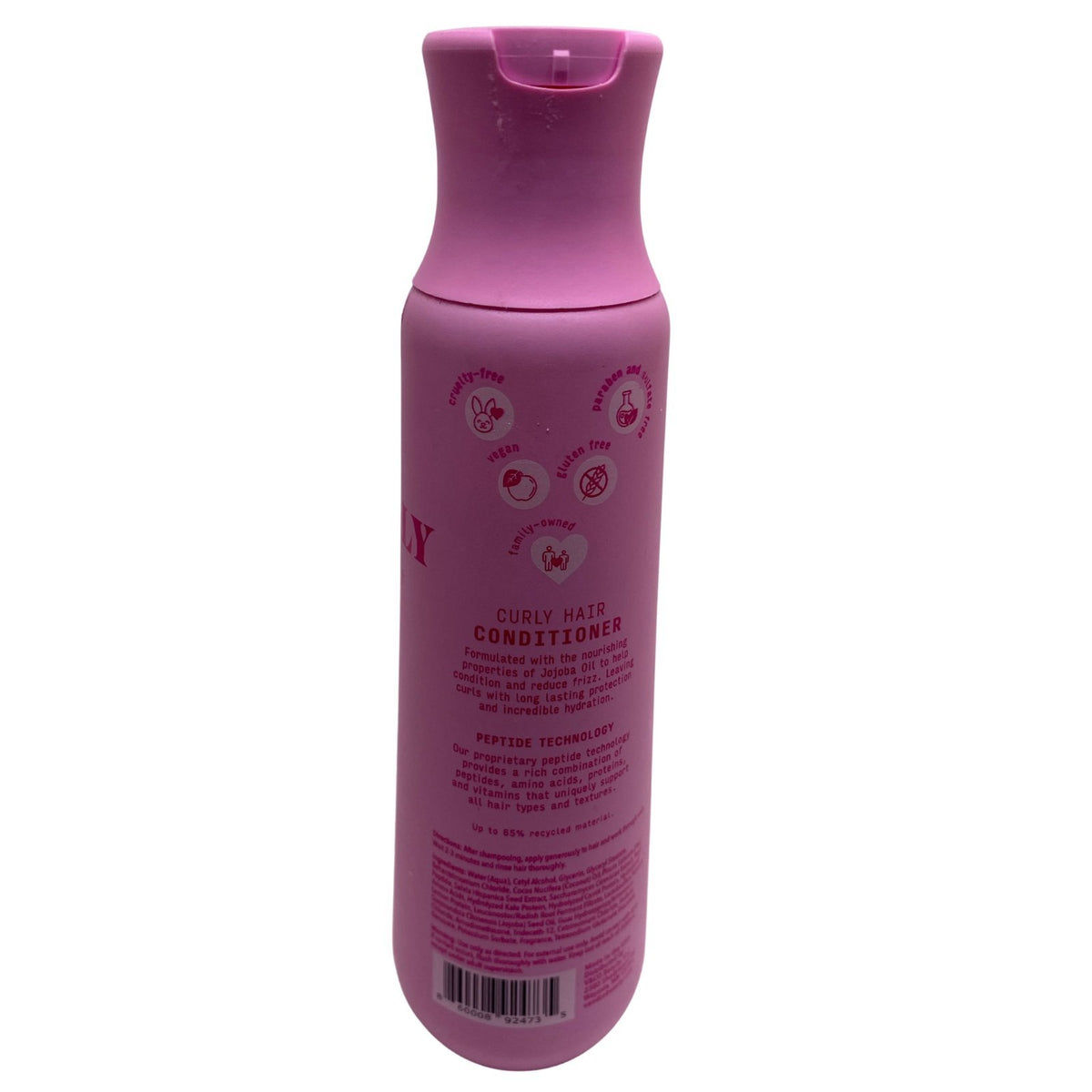 Curly Hair Conditioner with Peptides 12oz - Moisturizing & Frizz Control 5 Pack
