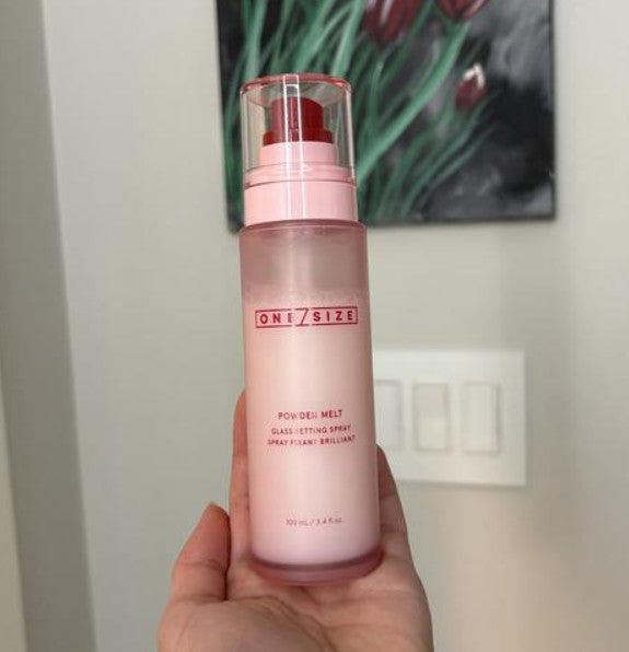 Hydrating Powder Melt Glass Setting Spray for Makeup & Skin Care - All Sizes