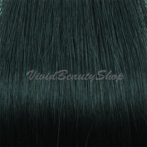 Deep Wave Micro Link Hair Extensions 22 Inch Remy Human Hair - Jet Black #1